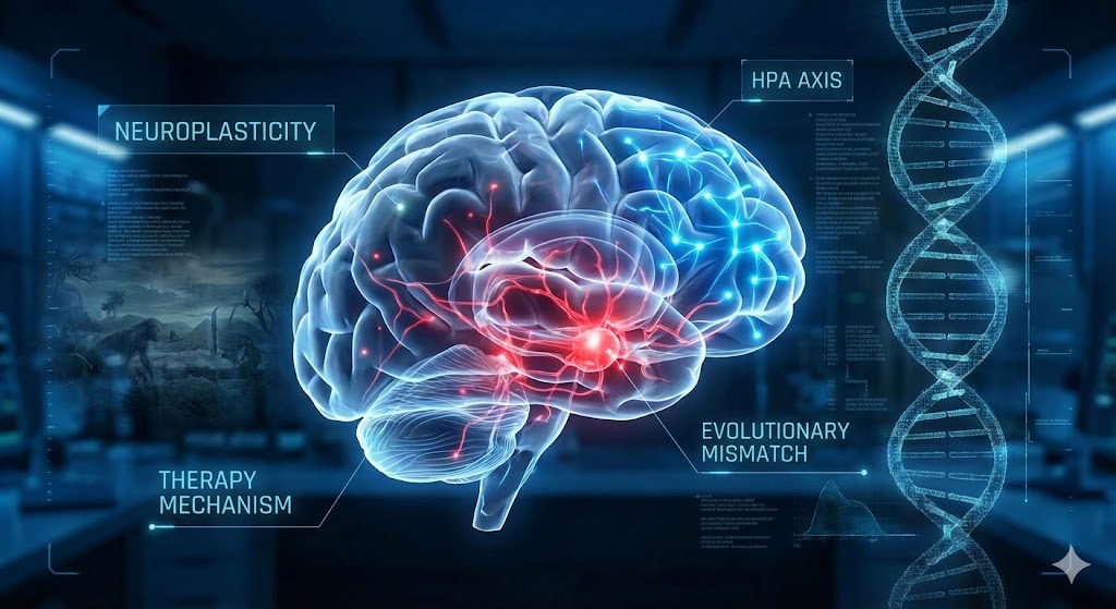 ნეირობიოლოგიური იმპერატივი: ევოლუცია, ტვინი და ფსიქოთერაპიის მექანიზმი